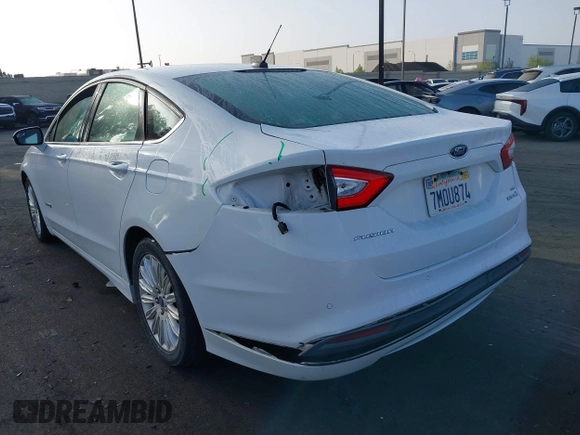 2016 Ford Fusion SE Hybrid with VIN 3FA6P0LU4GR144591, listed as a IAAI auction lot 42592828 with 96,184 mi miles and . Bid and sale history available at DreamBid. Image 3.