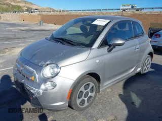 2016 FIAT 500e with VIN 3C3CFFGE7GT155291, listed as a IAAI auction lot 41840807 with 47,512 mi miles. Bid and sale history available at carsss.com. Image 2.