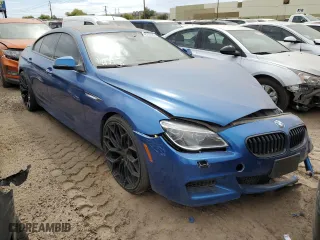 2018 BMW 6 Series 640i with VIN WBA6D0C56JG852929, listed as a Copart auction lot 48250583 with 31,511 mi miles. Bid and sale history available at carsss.com. Image 4.