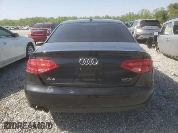 2011 Audi A4 Premium с VIN WAUAFAFLXBN049218, выставлен на аукционе Copart как лот 52808865 с пробегом 177 558 миль миль и Списание • Salvage title. История ставок и продаж доступна на DreamBid. Изображение 6.