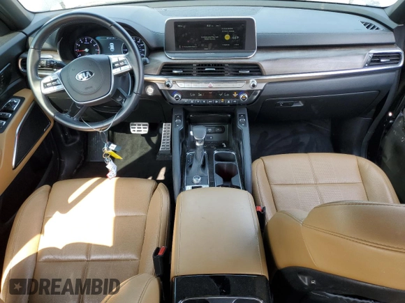 2020 Kia Telluride SX with VIN 5XYP54HC5LG088077, listed as a Copart auction lot 58829845 with 79,332 mi miles and Salvage title. Bid and sale history available at DreamBid. Image 8.