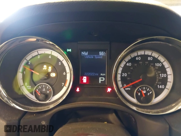 2013 Dodge Durango SXT with VIN 1C4RDJAG1DC681416, listed as a IAAI auction lot 42390313 with 222,022 mi miles and . Bid and sale history available at DreamBid. Image 7.