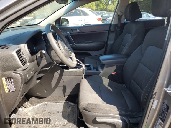 2021 Kia Sportage LX with VIN KNDPM3AC8M7863851, listed as a Copart auction lot 78865244 with 89,234 mi miles and Salvage Title. Bid and sale history available at carsss.com. Image 7.