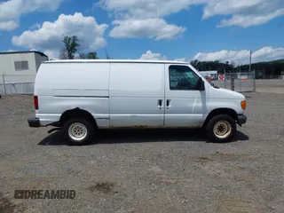 2007 Ford Econoline Cargo Commercial with VIN 1FTNE24W87DB00058, listed as a IAAI auction lot 42342560 with 283,309 mi miles and . Bid and sale history available at DreamBid. Image 13.