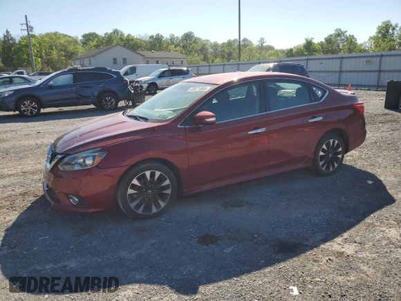 2019 Nissan Sentra SR with VIN 3N1AB7AP4KY253952, listed as a Copart auction lot 55971085 with 84,135 mi miles and Salvage Title. Bid and sale history available at DreamBid. Image 1.