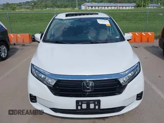 2023 Honda Odyssey Touring with VIN 5FNRL6H8XPB038875, listed as a IAAI auction lot 42441076 with 13,947 mi miles and . Bid and sale history available at DreamBid. Image 12.