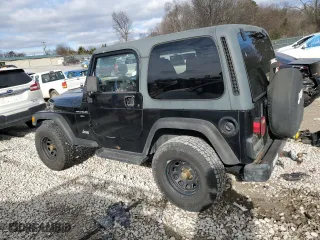 2002 Jeep Wrangler X with VIN 1J4FA39S42P736991, listed as a Copart auction lot 86180034 with 170,510 mi miles and Clean Title. Bid and sale history available at carsss.com. Image 2.