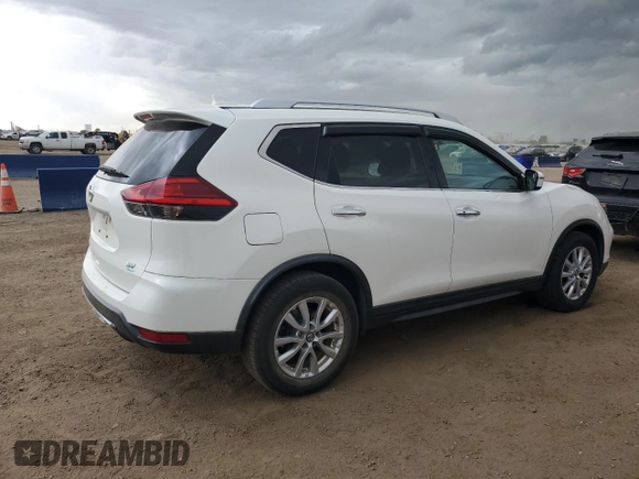 2017 Nissan Rogue SV with VIN KNMAT2MT3HP603782, listed as a Copart auction lot 57163755 with 108,676 mi miles and Salvage title. Bid and sale history available at DreamBid. Image 3.