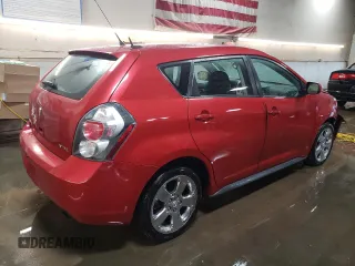 2009 Pontiac Vibe w/1SB with VIN 5Y2SP67019Z432876, listed as a Copart auction lot 78551534 with 128,207 mi miles and Salvage Title. Bid and sale history available at carsss.com. Image 3.