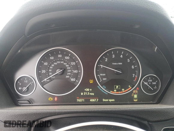 2015 BMW 3 Series 328i xDrive with VIN WBA3B5G57FNS12358, listed as a Copart auction lot 46918405 with 76,371 mi miles and Clean Title. Bid and sale history available at carsss.com. Image 9.