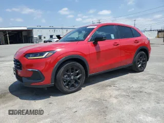 2024 Honda HR-V Sport z VIN 3CZRZ1H53RM703583, wystawiony jako Copart lot #54721505 z przebiegiem 27 010 mil mil oraz Szkoda całkowita • Salvage title. Historia ofert i sprzedaży dostępna na DreamBid. Obrazek 1.