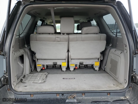 2006 Toyota Sequoia SR5 with VIN 5TDBT44A36S261915, listed as a Copart auction lot 46056895 with 0 mi miles and Salvage Title. Bid and sale history available at carsss.com. Image 6.