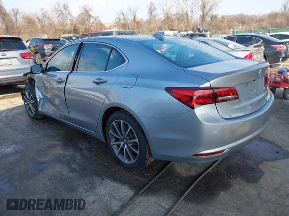 2017 Acura TLX V6 w/Technology Pkg with VIN 19UUB2F57HA002961, listed as a IAAI auction lot 41482815 with 55,528 mi miles and . Bid and sale history available at DreamBid. Image 3.