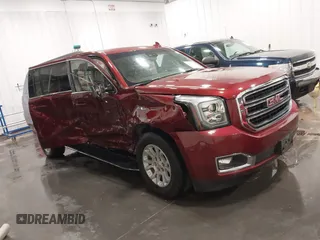 2019 GMC Yukon XL SLT z VIN 1GKS2GKC1KR341865, wystawiony jako IAAI lot #42210752 z przebiegiem 47 653 mil mil oraz . Historia ofert i sprzedaży dostępna na DreamBid. Obrazek 1.
