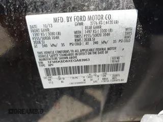 2014 Ford Explorer XLT z VIN 1FM5K8D8XEGA83963, wystawiony jako IAAI lot #42225180 z przebiegiem 161 583 mil mil oraz . Historia ofert i sprzedaży dostępna na DreamBid. Obrazek 9.