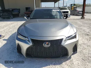 2023 Lexus IS with VIN JTHGZ1B22P5067851, listed as a Copart auction lot 53022815 with 42,662 mi miles and Salvage Title. Bid and sale history available at carsss.com. Image 5.
