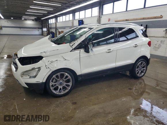 2019 Ford EcoSport Titanium with VIN MAJ3S2KEXKC267830, listed as a Copart auction lot 54742805 with 68,292 mi miles and Clean Title. Bid and sale history available at DreamBid. Image 1.