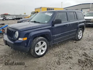 2014 Jeep Patriot Latitude z VIN 1C4NJPFA2ED513441, wystawiony jako Copart lot #56430195 z przebiegiem 89 121 mil mil oraz Szkoda całkowita • Salvage title. Historia ofert i sprzedaży dostępna na DreamBid. Obrazek 1.