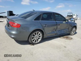 2015 Audi A4 Premium Plus with VIN WAUFFAFL8FN036236, listed as a Copart auction lot 48136715 with 140,901 mi miles and Salvage Title. Bid and sale history available at carsss.com. Image 3.
