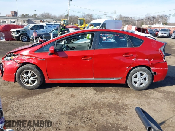 2010 Toyota Prius II with VIN JTDKN3DU2A1304483, listed as a IAAI auction lot 41650525 with 139,287 mi miles. Bid and sale history available at carsss.com. Image 14.