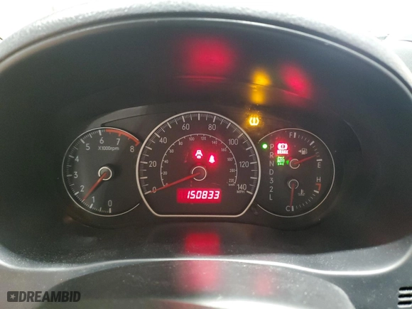 2009 Suzuki SX4 Man AWD with VIN JS2YB413296204974, listed as a Copart auction lot 43137995 with 150,833 mi miles and Salvage Title. Bid and sale history available at carsss.com. Image 9.