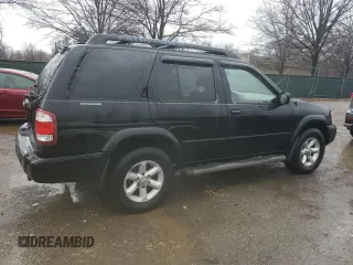2004 Nissan Pathfinder SE with VIN JN8DR09Y44W911455, listed as a Copart auction lot 48134835 with 198,794 mi miles and Salvage title. Bid and sale history available at DreamBid. Image 3.