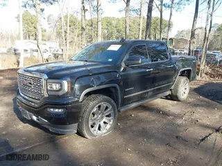 2018 GMC Sierra 1500 Denali with VIN 3GTU2PEJ5JG308087, listed as a IAAI auction lot 41343443 with 108,644 mi miles. Bid and sale history available at carsss.com. Image 16.