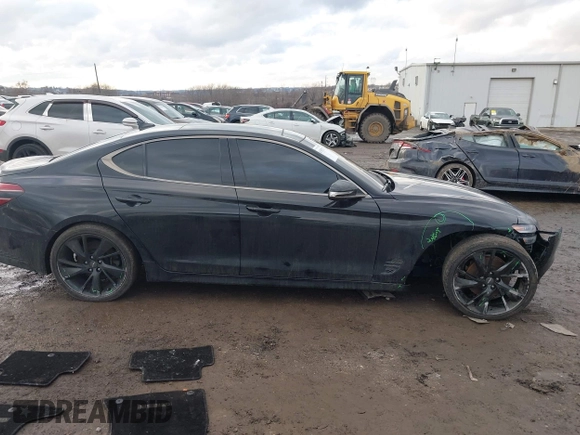 2023 Genesis G70 2.0T with VIN KMTG34TA5PU120298, listed as a IAAI auction lot 41515747 with 32,724 mi miles and . Bid and sale history available at DreamBid. Image 13.