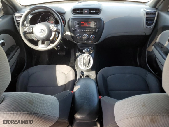 2015 Kia Soul with VIN KNDJN2A20F7183319, listed as a Copart auction lot 50243644 with 97,792 mi miles and Salvage Title. Bid and sale history available at carsss.com. Image 8.
