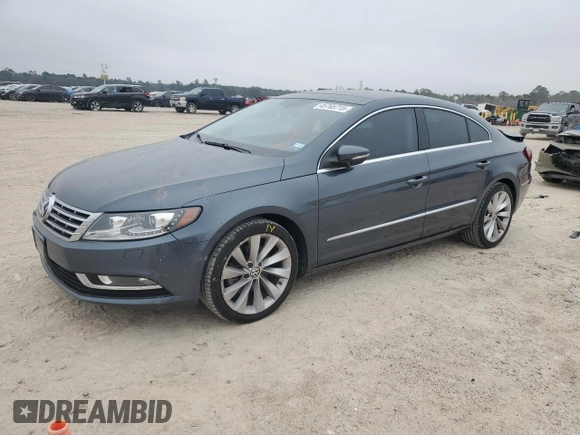 2013 Volkswagen CC VR6 Lux with VIN WVWHU7AN9DE508793, listed as a Copart auction lot 45765715 with 165,897 mi miles and Salvage Title. Bid and sale history available at carsss.com. Image 1.