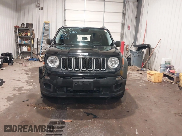 2017 Jeep Renegade Sport z VIN ZACCJBAB0HPF90020, wystawiony jako IAAI lot #41448714 z przebiegiem 93 272 mil mil oraz . Historia ofert i sprzedaży dostępna na DreamBid. Obrazek 12.