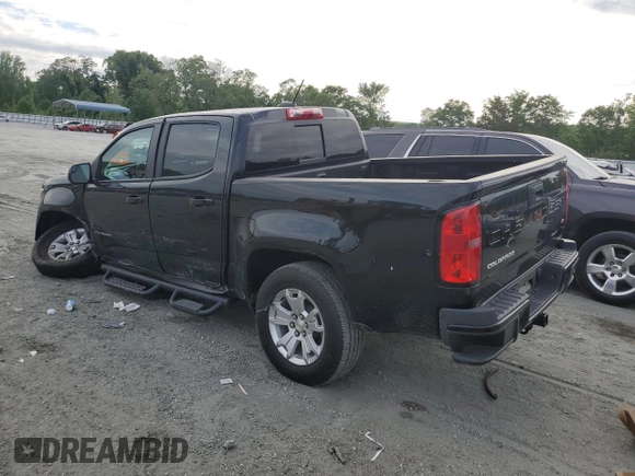 2022 Chevrolet Colorado 2WD LT with VIN 1GCGSCEA3N1103068, listed as a Copart auction lot 55971675 with 48,199 mi miles and Clean title. Bid and sale history available at DreamBid. Image 2.