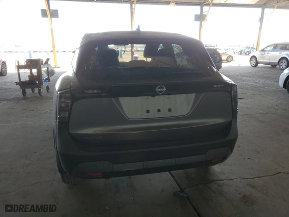 2025 Nissan Kicks SV with VIN 3N8AP6CA9SL314585, listed as a Copart auction lot 43473455 with 3,480 mi miles and Salvage Title. Bid and sale history available at carsss.com. Image 6.