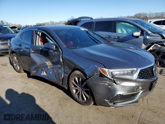 2019 Acura TLX with VIN 19UUB1F31KA008075, listed as a Copart auction lot 84738514 with 138,614 mi miles and Salvage title. Bid and sale history available at DreamBid. Image 4.