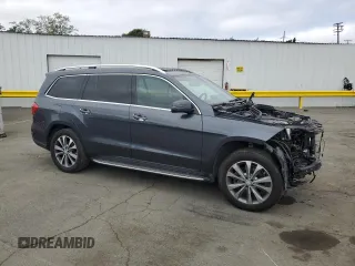 2014 Mercedes-Benz GL 450 with VIN 4JGDF7CE2EA306095, listed as a Copart auction lot 53531685 with 79,586 mi miles and Salvage title. Bid and sale history available at DreamBid. Image 4.