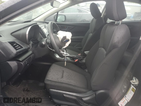 2019 Subaru Impreza Premium with VIN 4S3GKAD67K3602392, listed as a Copart auction lot 58961245 with 35,749 mi miles and Salvage title. Bid and sale history available at DreamBid. Image 7.