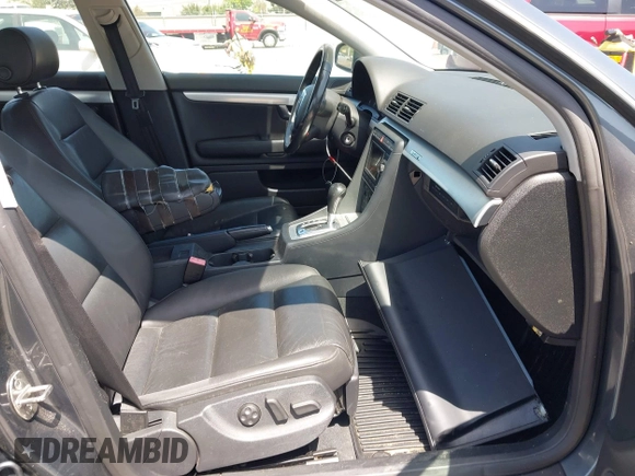 2007 Audi A4 2.0T with VIN WAUDF78E07A157361, listed as a IAAI auction lot 42116865 with 119,613 mi miles. Bid and sale history available at carsss.com. Image 5.