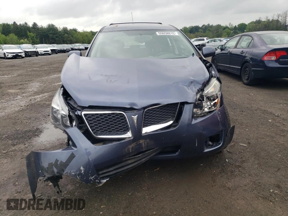 2010 Pontiac Vibe 1SA with VIN 5Y2SP6E81AZ404878, listed as a Copart auction lot 55658815 with 103,670 mi miles and Salvage title. Bid and sale history available at DreamBid. Image 5.