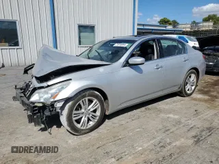 2011 Infiniti G25 Journey with VIN JN1DV6AP5BM830070, listed as a Copart auction lot 71810004 with 145,814 mi miles and Salvage Title. Bid and sale history available at DreamBid. Image 1.