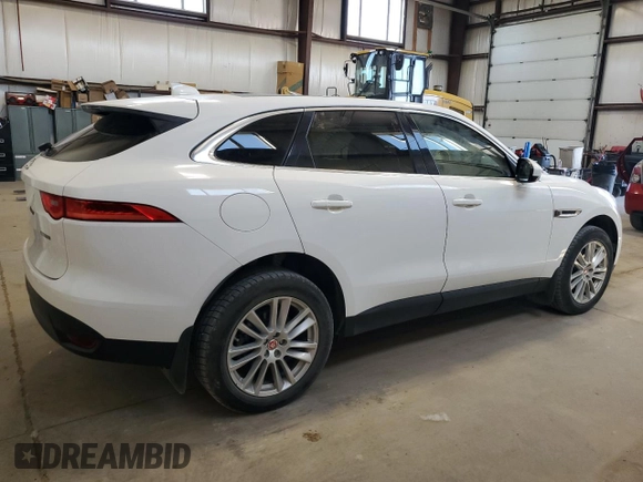 2017 Jaguar F-Pace 20d Prestige z VIN SADCK2BN4HA092719, wystawiony jako Copart lot #59185295 z przebiegiem 75 499 mil mil oraz Czysty tytuł • Clean title. Historia ofert i sprzedaży dostępna na DreamBid. Obrazek 3.