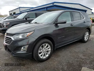2018 Chevrolet Equinox LT z VIN 2GNAXSEV2J6143368, wystawiony jako Copart lot #55154315 z przebiegiem 60 504 mil mil oraz Tytuł czysty. Historia ofert i sprzedaży dostępna na DreamBid. Obrazek 1.