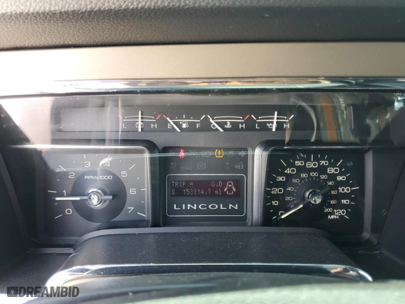 2012 Lincoln Navigator with VIN 5LMJJ2H51CEL04533, listed as a Copart auction lot 71245454 with 153,314 mi miles and Salvage Title. Bid and sale history available at carsss.com. Image 9.