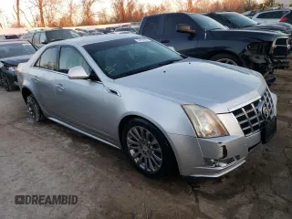 2012 Cadillac CTS Performance with VIN 1G6DL5E39C0155565, listed as a Copart auction lot 78119193 with 148,153 mi miles and Salvage title. Bid and sale history available at DreamBid. Image 4.