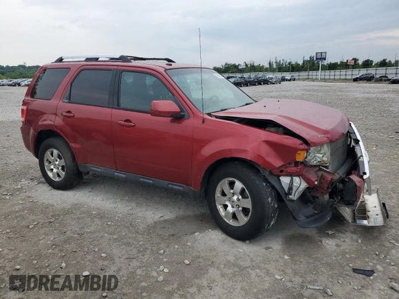 2012 Ford Escape Limited with VIN 1FMCU9E73CKB83006, listed as a Copart auction lot 58543625 with 157,092 mi miles and Salvage title. Bid and sale history available at DreamBid. Image 4.