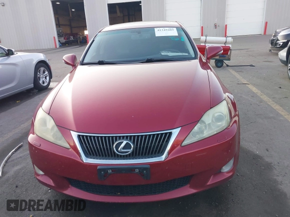 2010 Lexus IS 250 with VIN JTHCF5C26A5041659, listed as a IAAI auction lot 41349489 with Not provided miles and . Bid and sale history available at DreamBid. Image 12.