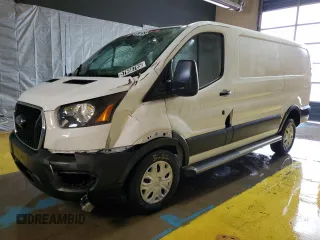 2023 Ford Transit Cargo with VIN 1FTBR1Y83PKB06391, listed as a Copart auction lot 57686765 with Not provided miles and Clean title. Bid and sale history available at DreamBid. Image 1.