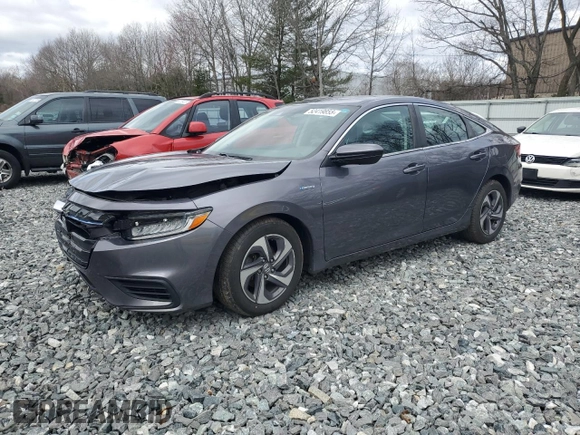 2019 Honda Insight EX with VIN 19XZE4F58KE008151, listed as a Copart auction lot 52419855 with 67,889 mi miles and Salvage Title. Bid and sale history available at DreamBid. Image 1.