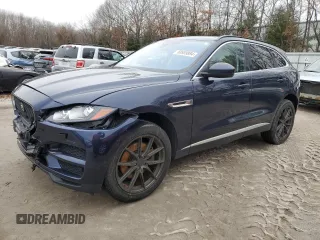 2018 Jaguar F-Pace 35t Prestige with VIN SADCK2EVXJA242611, listed as a Copart auction lot 83959894 with 106,307 mi miles and Salvage title. Bid and sale history available at DreamBid. Image 1.
