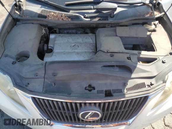 2010 Lexus RX 350 with VIN JTJZK1BA3A2405351, listed as a Copart auction lot 49899135 with 258,225 mi miles and Salvage Title. Bid and sale history available at DreamBid. Image 13.