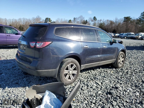 2017 Chevrolet Traverse LT with VIN 1GNKRHKD2HJ175330, listed as a Copart auction lot 46731625 with 202,723 mi miles and Salvage Title. Bid and sale history available at DreamBid. Image 3.
